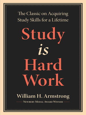 cover image of Study Is Hard Work